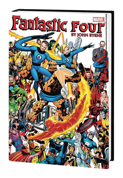 Jan Fantastic Four By Byrne Omnibus Hc Vol Anniversary Cvr