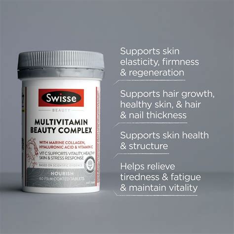 Buy Swisse Multivitamin Beauty Complex 60 Tablets Online at ePharmacy®