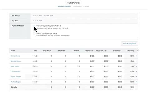 Payroll Ledger Template Excel | Template Business Format