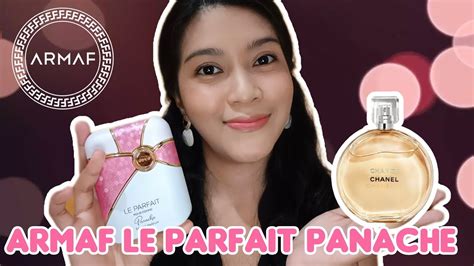 Armaf Le Parfait Panache Pour Femme Chanel Chance Dupe Youtube