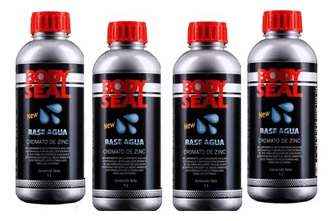 Recubrimiento Body Seal Base Base Agua Kit 4 Pzas 1 Lt C u Envío gratis