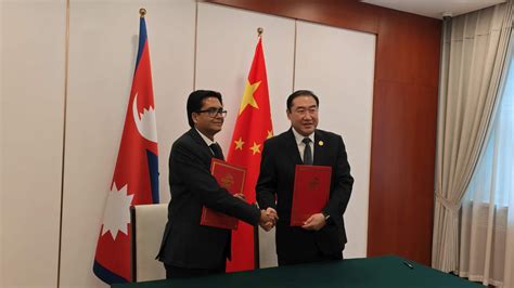 CNI And CCPIT Sign MoU To Establish Nepal China Business Council