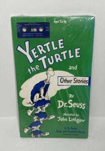 SEALED Vintage Yertle The Turtle Book & Cassette-narrated By John ...