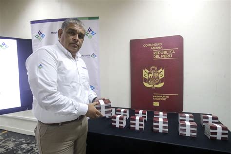 Llega Al Per Primer Lote De Mil Nuevos Pasaportes Electr Nicos