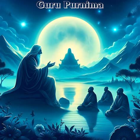 Premium Photo Guru Purnima Background