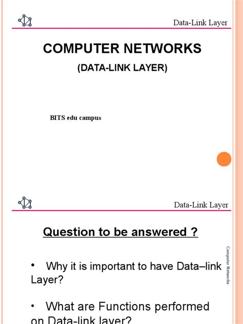 Pdf Data Link Layer Ppt Dokumen Tips