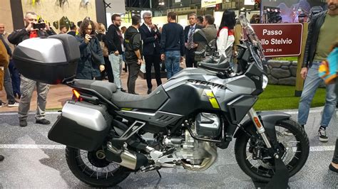 Moto Guzzi V100 Stelvio 2024 Tutti Dettagli E Segreti Della Nuova Moto