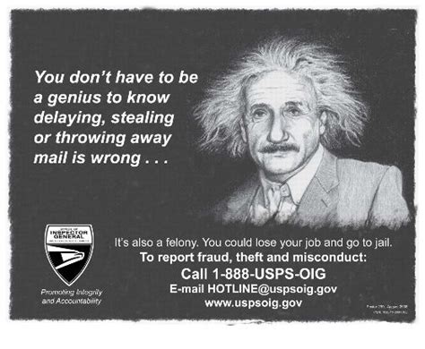 New Poster 239 Mail Theft Employee Awareness