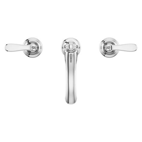 Pfister Northcott Polished Chrome Widespread 2 Handle Watersense Bathroom Sink Faucet With Drain