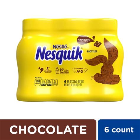 Nestle Nesquik Chocolate Lowfat Milk X Ml