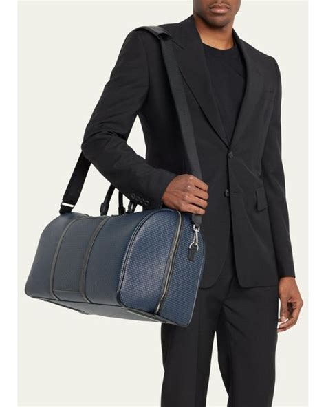 Serapian Stepan Holdall Duffel Bag In Blue For Men Lyst