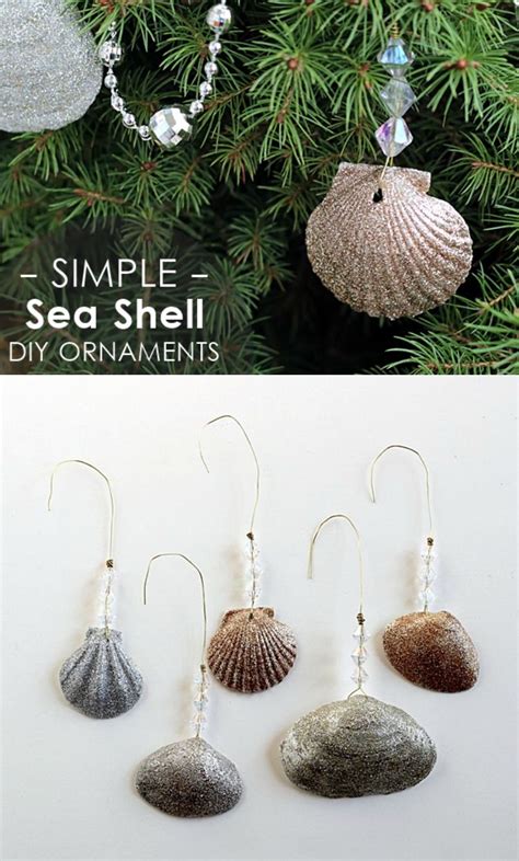 Make Seashell Ornaments The Easy Way Christmas Ornaments To Make