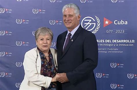 La Canciller Alicia B Rcena Participa En La Cumbre Del G China En