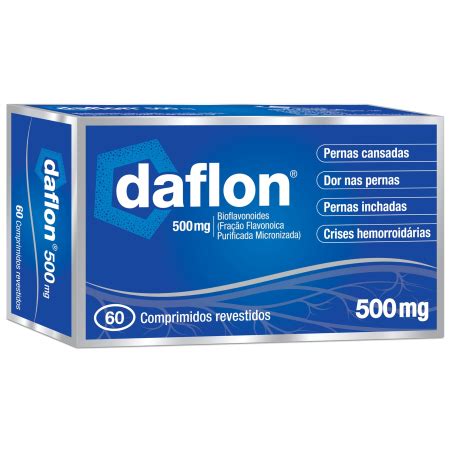 Daflon 500 Mg X 60 Comp Rev Pernas Cansadas E Pesadas Opus Care