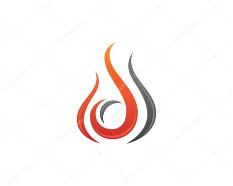 Fuego Llama Logotipo Plantilla Vector Gr Fico Vectorial Elaelo