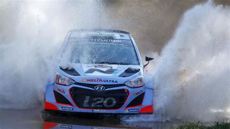 Hyundai Shell World Rally Team Takes Top Six Result On Rally Australia