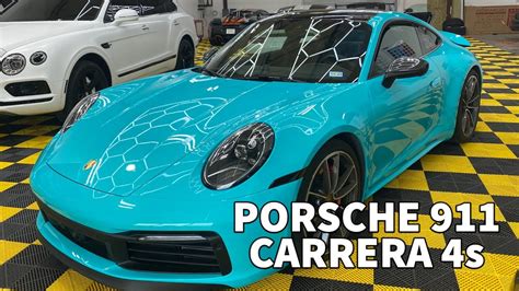 Porsche 911 Carrera 4s In Turquoise Dream Youtube