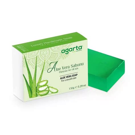 Agarta Doğal El Yapımı Aloe Vera Sabunu 150 Gr