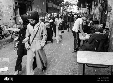 Syria Damascus Daily Life Stock Photo Alamy