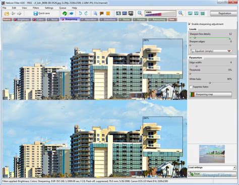 Helicon Filter Free screenshot and download at SnapFiles.com
