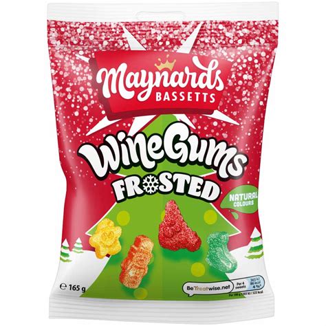 Bassetts Frosted Wine Gums 165g Wilko