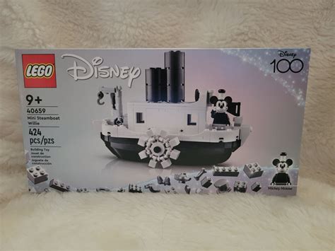 LEGO 40659 Mini Steamboat Willie Disney 100 Years Exclusive NEW