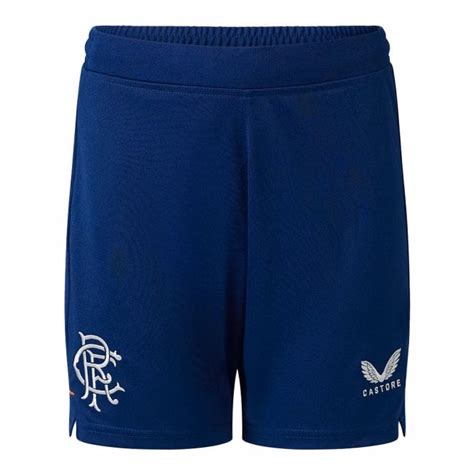 Castore Rangers Rd Junior Short Sport From Excell Sports