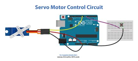 Servo Motor Control With Button Arduino Tutorial