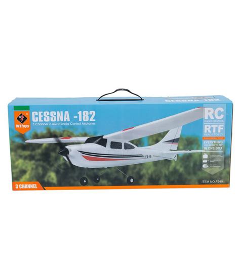 Cessna Remote Controled Flying Airplane 3 Channel 24 Ghz Lcd Pro Rc
