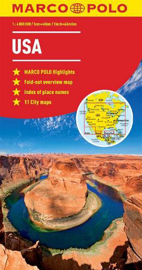 Marco Polo - USA - Map Studio