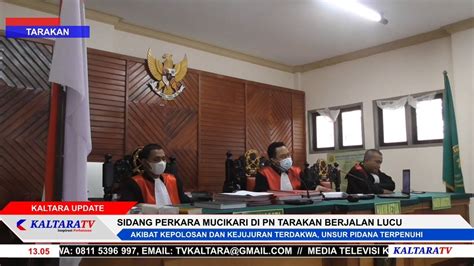 Sidang Perkara Mucikari Di PN Tarakan Berjalan Lucu YouTube