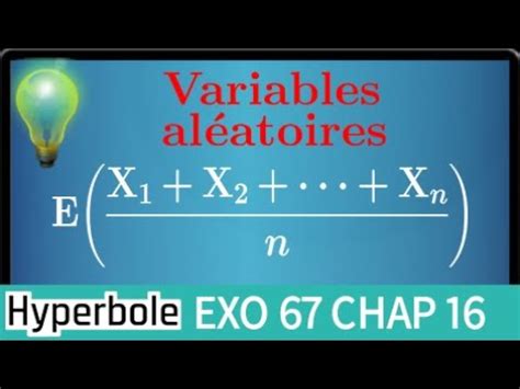 Somme de variables aléatoires Probabilité espérance écart type