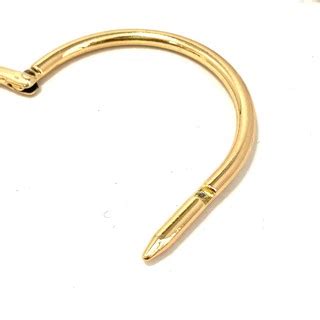 Pulseira Bracelete Prego Dourado Prata Cartier Aço inoxidável Shopee