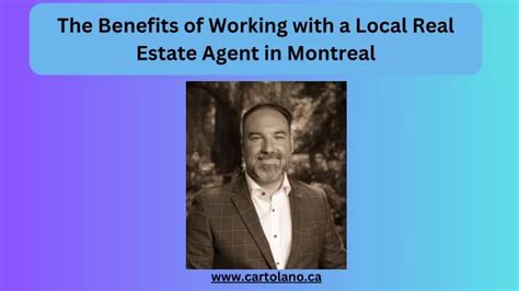 Ppt The Benefits Of Working With A Local Real Estate Agent In