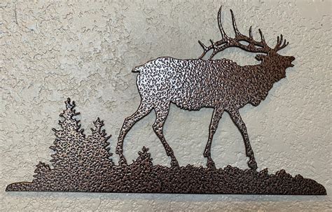 Elk Metal Wall Decor Etsy