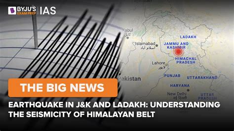 Earthquake In Jammu Kashmir And Ladakh Understanding The Seismicity