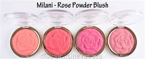 Valentine Kisses Milani Rose Powder Blush 4 New Limited Edition