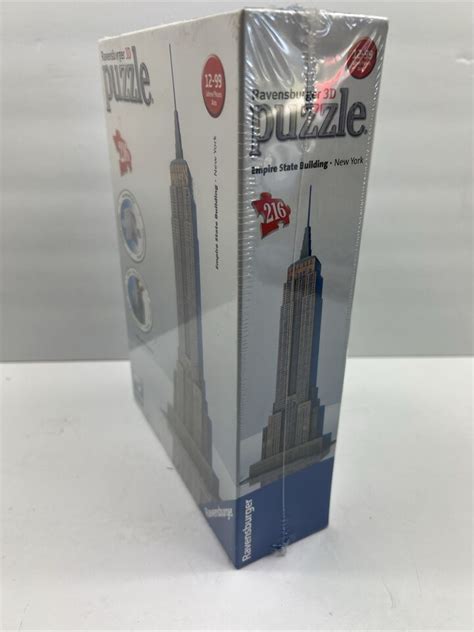 Ravensburger D Puzzle Empire State Building Pieces Tall Sealed