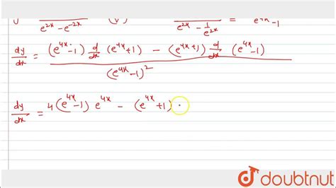 Find The Differentiation Of `e2xe 2xe2x E 2x`wrt