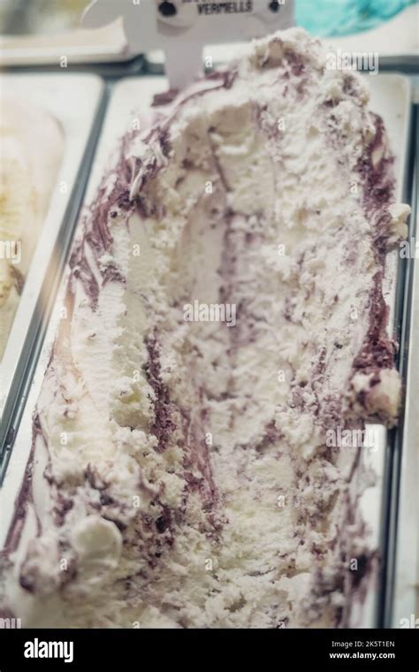 Variety of artisan ice cream Stock Photo - Alamy