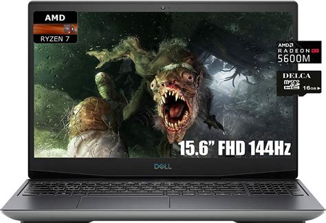 Dell G5 Se 5505 Ryzen 7 4800h · Rx5600m · 15 6” Full Hd 1920 X 1080 144 Hz Ips · 1tb