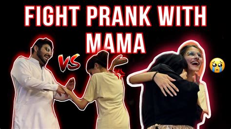 Fight Prank With Mama Mama Rone Lag Gayi Mama Se Para Chamaat