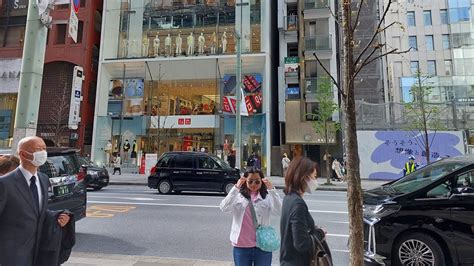 Tokyo Japan Best Walk Tour Uniqlo Ginza 12th Floor Store Youtube