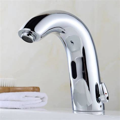 Luxury Basin Faucets Sensor Automatic Infrared Bathroom Sink Faucet