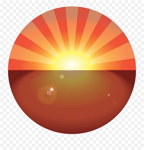 Free Sunrise Vector Png Download Free Clip Art Free Clip Colorful