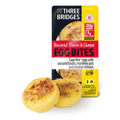 Three Bridges Egg Bites 6 Delicious Healthy Flavors