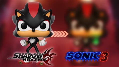 Raregalaxy Making A Custom Movie Shadow The Hedgehog Funko Pop