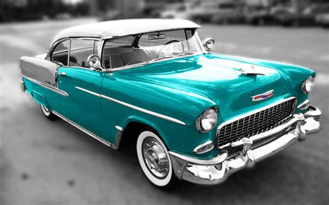 1955 Chevy Bel Air Blue Finish by cheesco92 on DeviantArt