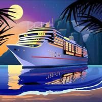 Cruise Ship Vector Art, Icons, and Graphics for Free Download