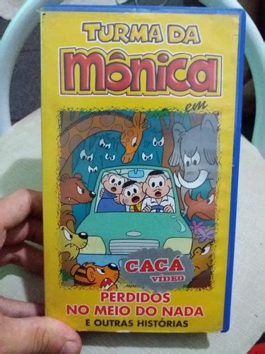 Vhs Turma Da M Nica Perdidos No Meio Do Nada Dublado Mercadolivre